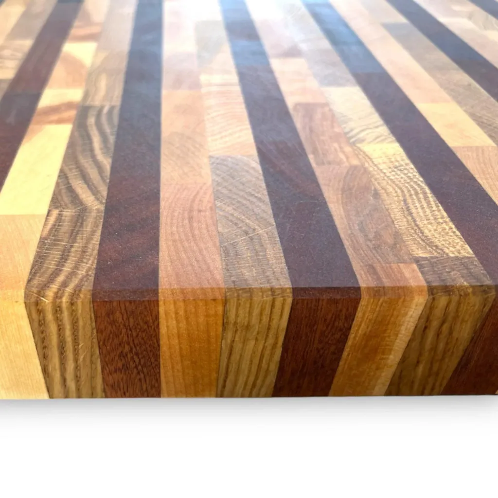 Mixed Wood 2" Z-Shaped Butcher's Block5.webp
