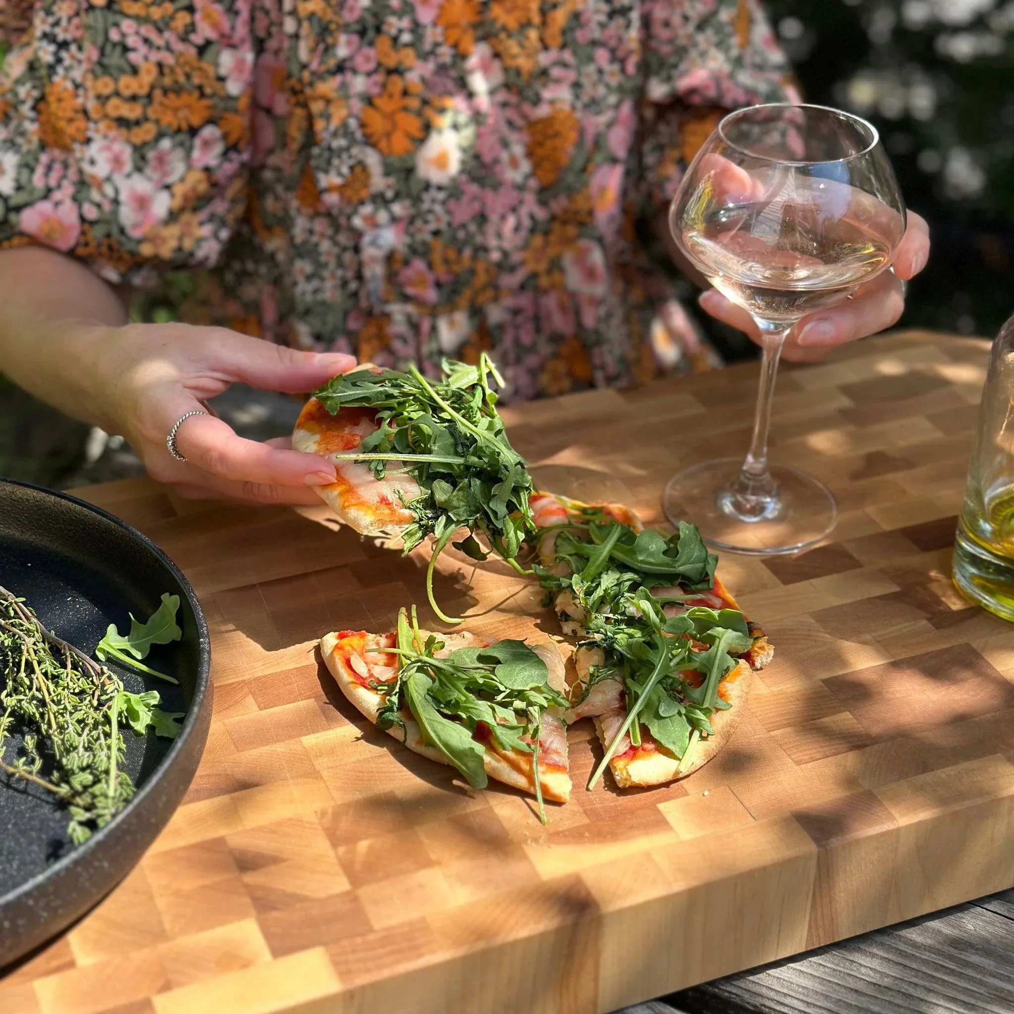 [BBME012015002] Bloc de boucher en merisier (12 po X 15 po)