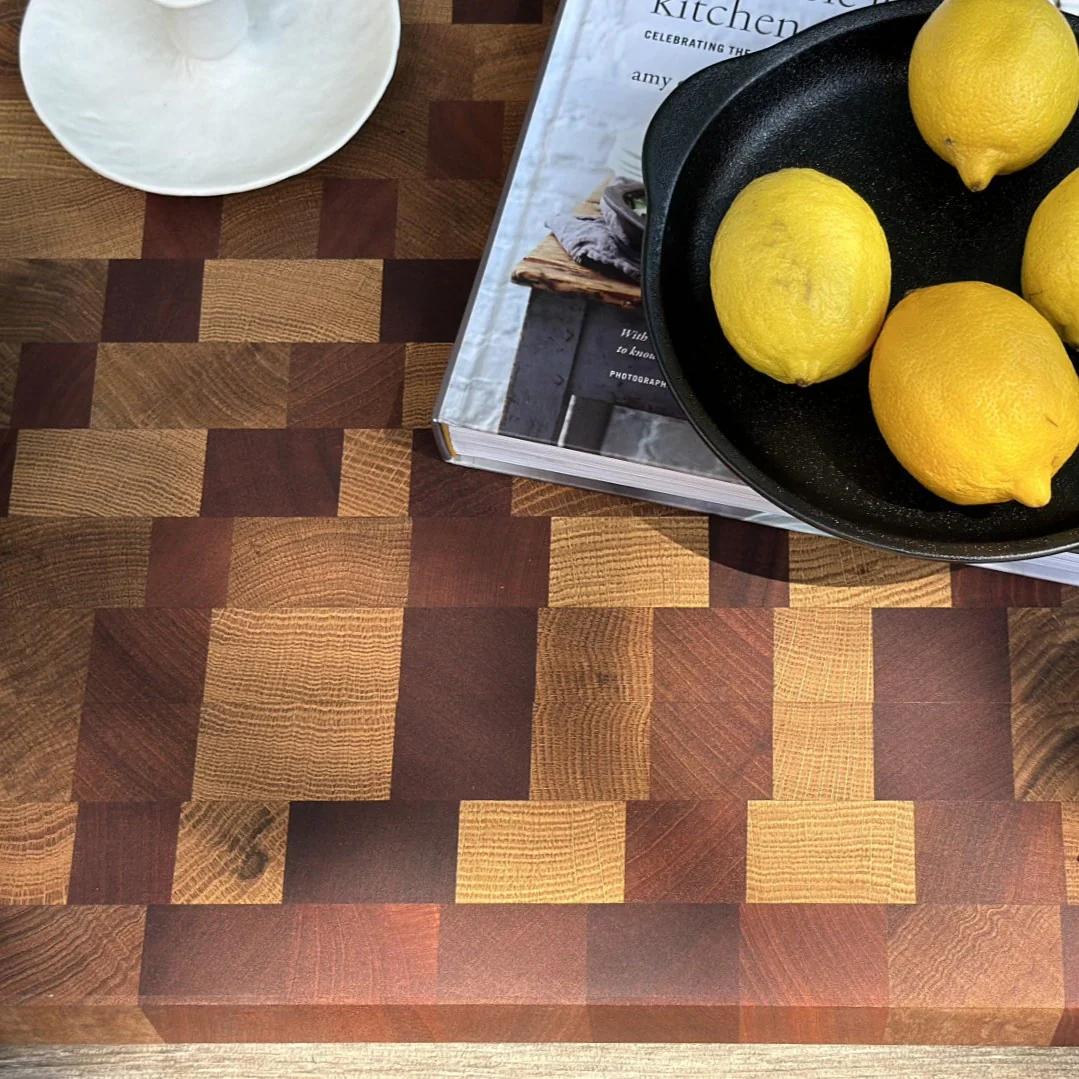 [BBMI012015002] Mixed Wood Butcher's Block (12" X 15")