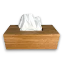 Boîte de Couverture en Bois pour Mouchoirs